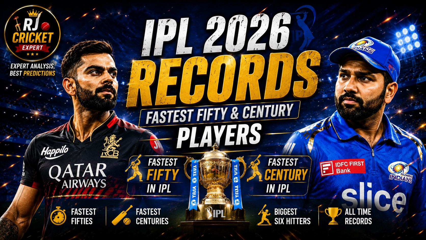 IPL 2026 Records: Fastest Fifty Aur Century Banane Vale Dangerous Players